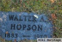 Walter A. Hopson