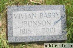 Vivian Pearl Barry Bonson