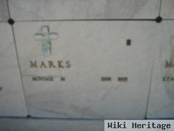 Minnie M Marks