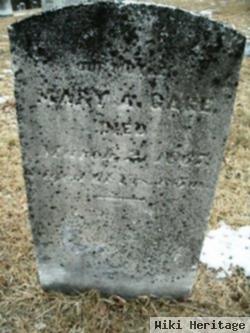 Mary A Gage