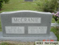 June A Mccranie