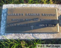 Harriett Caroline Lambert Rizzuto