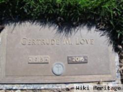 Gertrude M Eichler Love