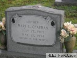 Mary E Chapman