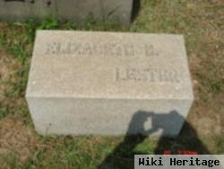 Elizabeth H. Lester