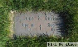 June E Korts