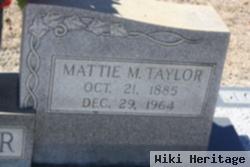 Mattie L. Mcmanus Taylor