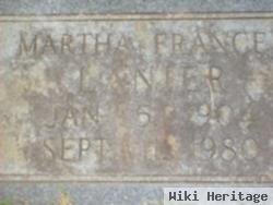 Martha France Lanier