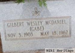 Gilbert Wesley Mcdaniel