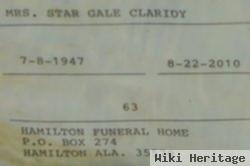 Mrs Star Gail Claridy