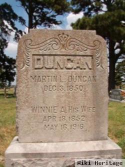 Winnie A Harvey Duncan