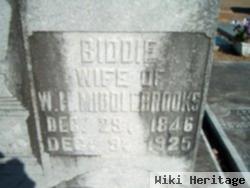 Biddie Middlebrooks