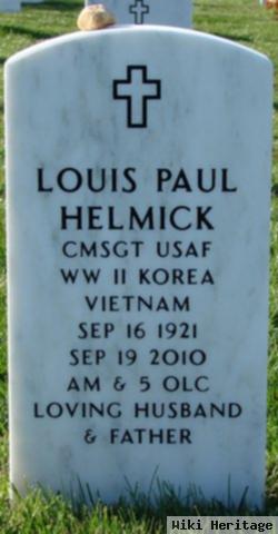 Cmsgt Louis Paul Helmick