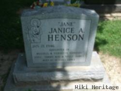 Janice A "jane" Henson