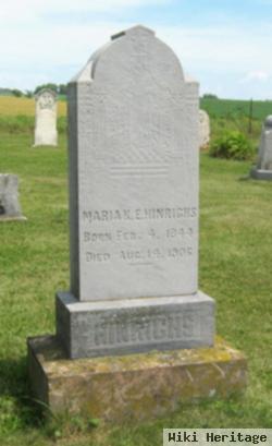 Maria Katherine Elizabeth Hauschildt Hinrichs