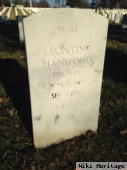 Leontine Hansford