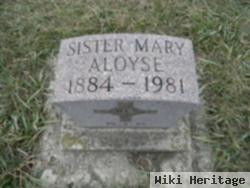 Sr Mary Aloyse Sassman