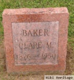 Clarence Merton Baker