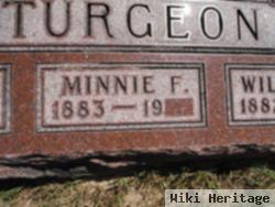 Minnie F Henry Sturgeon