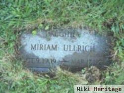 Miriam Ullrich Bailey