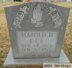 Harold D Lee