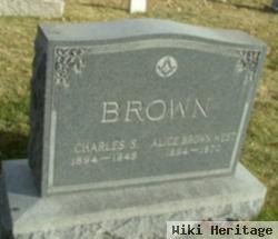 Charles S Brown