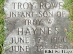 Troy Rowe Haynes