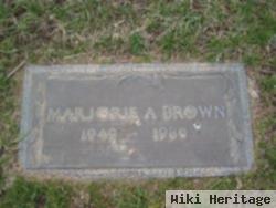 Marjorie A Brown