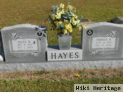 Patsy "pat" R Hayes