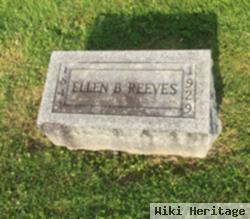 Ellen Frances "nellie" Briggs Reeves