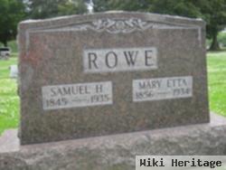 Mary Etta Rowe