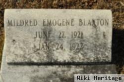 Mildred Emogene Blaxton