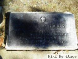 William Terrill Hollis, Sr