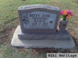 Betty June Dennard King