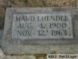 Maud Irene Hendee