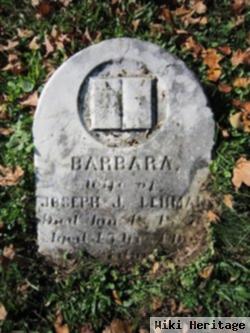 Barbara Seese Lehman