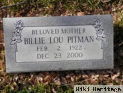 Billie Lou Stephens Pitman