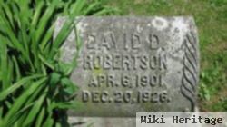 David D Robertson