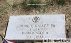 John T Knapp, Sr