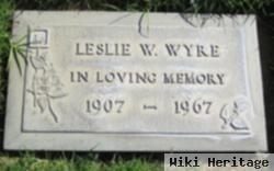 Leslie W Wyre