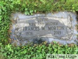 Frances M Blakeborough Morton