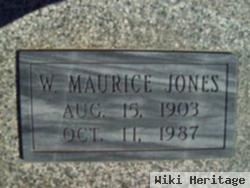 W Maurice Jones