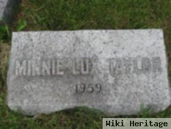 Minni A. Lux Taylor