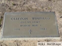 Pvt Clifton Winfield