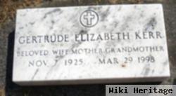 Gertrude Elizabeth Memmer Kerr