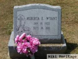 Alberta E Wyant