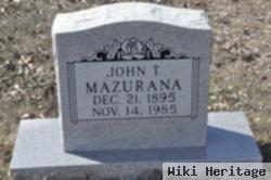 John T Mazurana