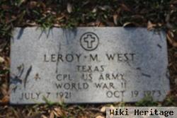 Leroy M West