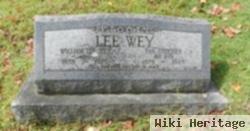 William Lee Wey