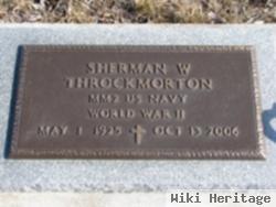 Sherman W. "sherm" Throckmorton